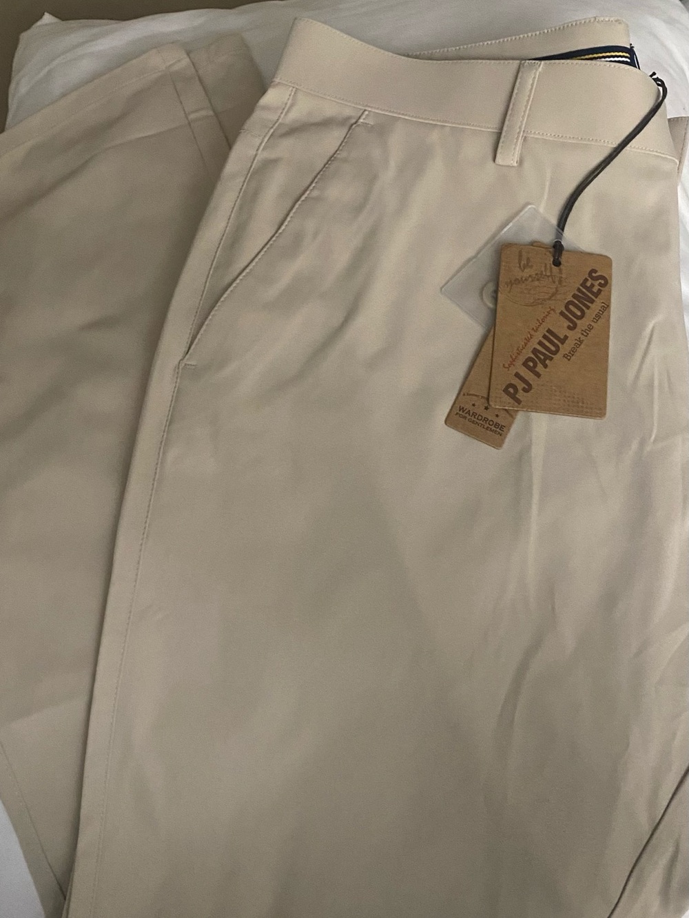 PJ  PAUL JONES Mens Golf Pants Stretch Work Dress Pant